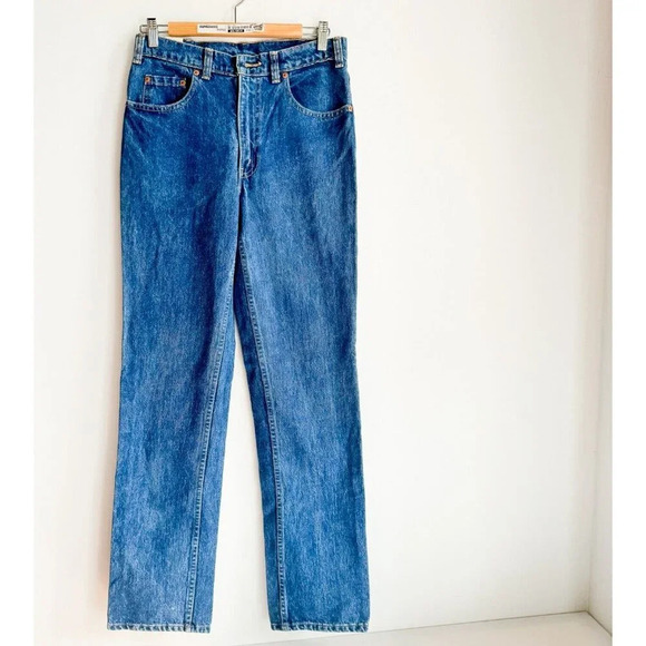 Vintage Levi's 516 Deadstock Brand new w Tags Straight leg Jeans 31/32 - Picture 2 of 9